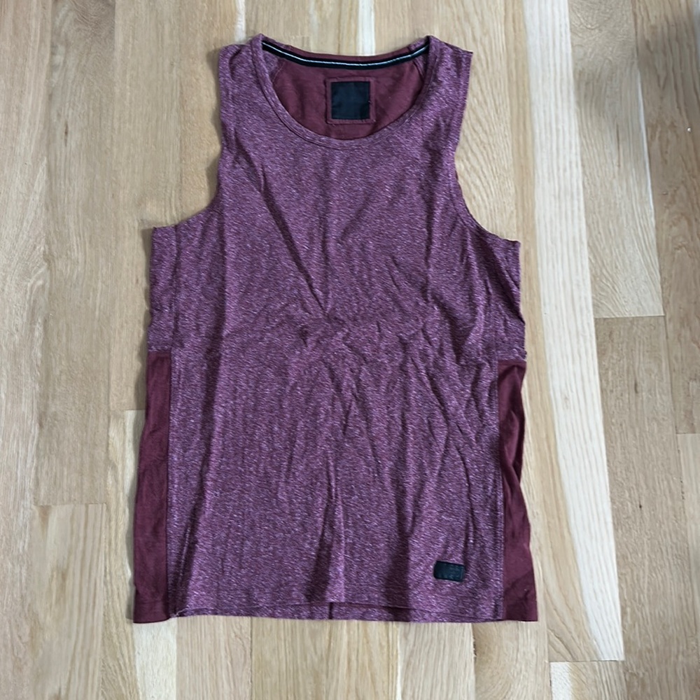 Abercrombie Burgundy Tank Small